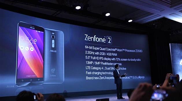 Asus Zenfone 2 al Ces 2015, caratteristiche e dettagli Asus Zenfone 2 al Ces 2015, caratteristiche e dettagli
