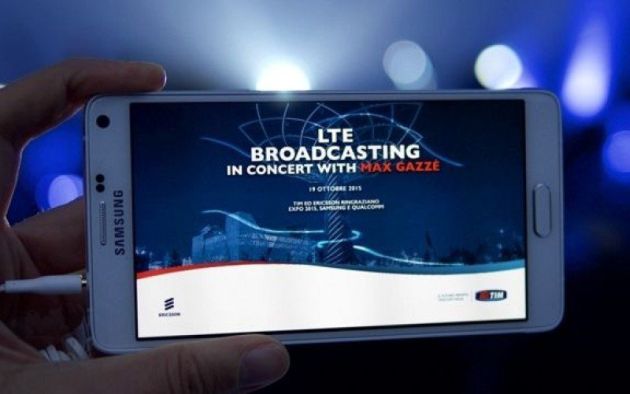 Tim: concerto Max Gazze' in streaming HD su LTE Broadcast Tim: concerto Max Gazze' in streaming HD su LTE Broadcast