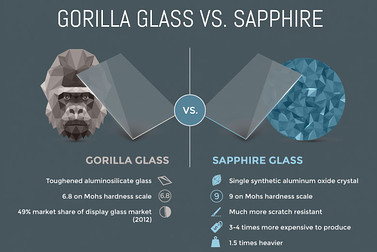 Corning sfida lo zaffiro con tecnologia Gorilla Glass 4