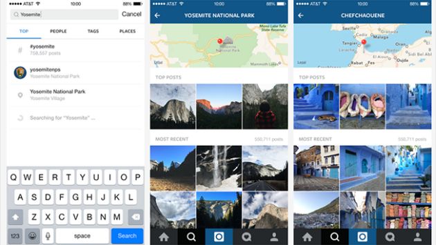 Instagram 7.0: Arriva la ricerca Geolocalizzata con la nuova App per iOS e Android Instagram 7.0: Arriva la ricerca Geolocalizzata con la nuova App per iOS e Android