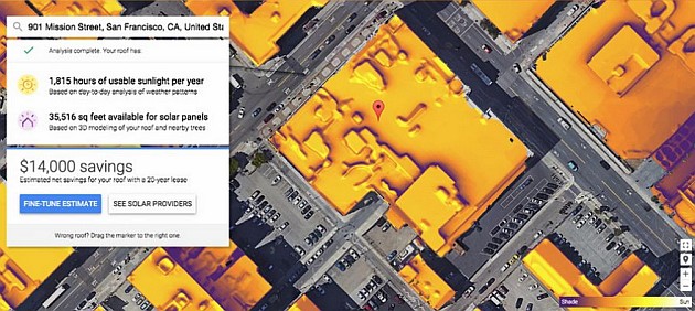 Google Project Sunroof: Google ti dice dove conviene mettere i pannelli fotovoltaici Google Project Sunroof: Google ti dice dove conviene mettere i pannelli fotovoltaici