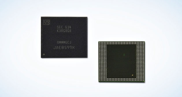 Samsung produce la prima DRAM da 8GB per dispositivi mobili Samsung produce la prima DRAM da 8GB per dispositivi mobili