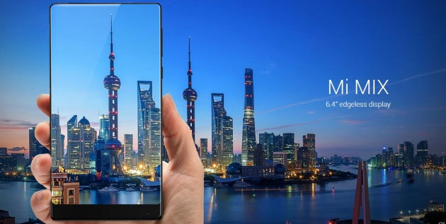 Xiaomi Mi Mix, smartphone con display senza bordi Xiaomi Mi Mix, smartphone con display senza bordi