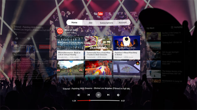 YouTube VR disponbile nel Play Store per usufruire del Daydream View YouTube VR disponbile nel Play Store per usufruire del Daydream View