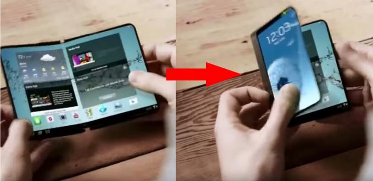 Samsung, nel 2017 arriva lo smartphone pieghevole Samsung, nel 2017 arriva lo smartphone pieghevole