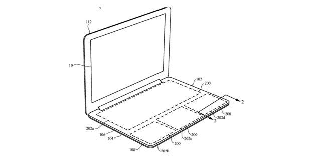Apple brevetta tastiera touch programmabile per MacBook Apple brevetta tastiera touch programmabile per MacBook