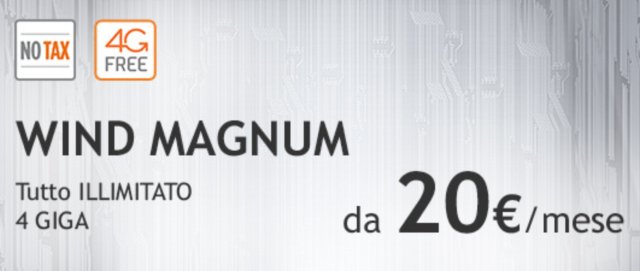 Wind Magnum Giugno 2016: Chiamate e Sms illimitati e 4, 10 o 20 Gb di traffico dati Wind Magnum Giugno 2016: Chiamate e Sms illimitati e 4, 10 o 20 Gb di traffico dati
