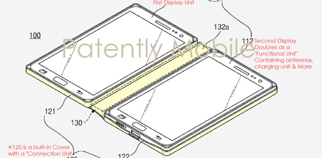 Samsung brevetta uno smartphone con doppio display Samsung brevetta uno smartphone con doppio display