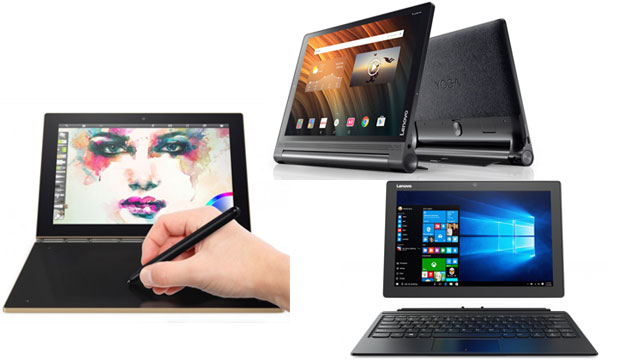 Lenovo presenta Yoga Book, Lenovo Miix 510 e Yoga Tab 3 Plus Lenovo presenta Yoga Book, Lenovo Miix 510 e Yoga Tab 3 Plus