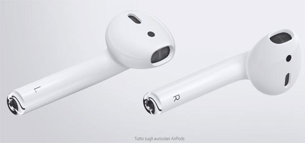 Apple presenta i nuovi auricolari EarPods wireless, disponibili da fine ottobre a 179 euro Apple presenta i nuovi auricolari EarPods wireless, disponibili da fine ottobre a 179 euro