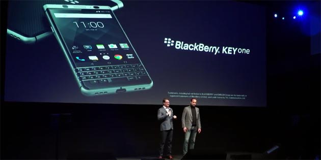 BlackBerry KEYone (Mercury) stato presentato ufficialmente al MWC 2017 BlackBerry KEYone (Mercury) stato presentato ufficialmente al MWC 2017