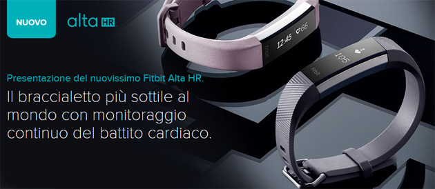 FitBit Alta HR, Braccialetto per Fitness con Battito Cardiaco e Display OLED FitBit Alta HR, Braccialetto per Fitness con Battito Cardiaco e Display OLED