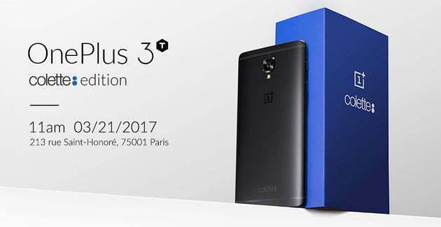 OnePlus 3T, lo smartphone col Turbo arriva anche in edizione Colette. Ecco le caratteristiche OnePlus 3T, lo smartphone col Turbo arriva anche in edizione Colette. Ecco le caratteristiche