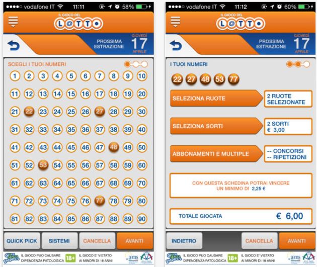 10elotto ogni 5 minuti diretta