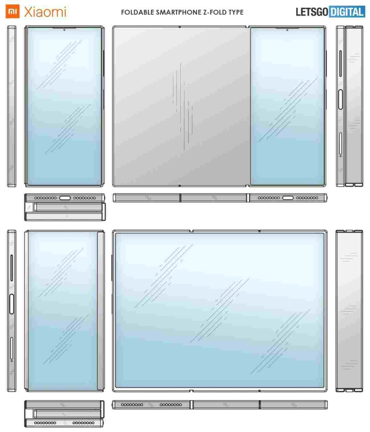 xiaomi z fold (LetsGoDigital)