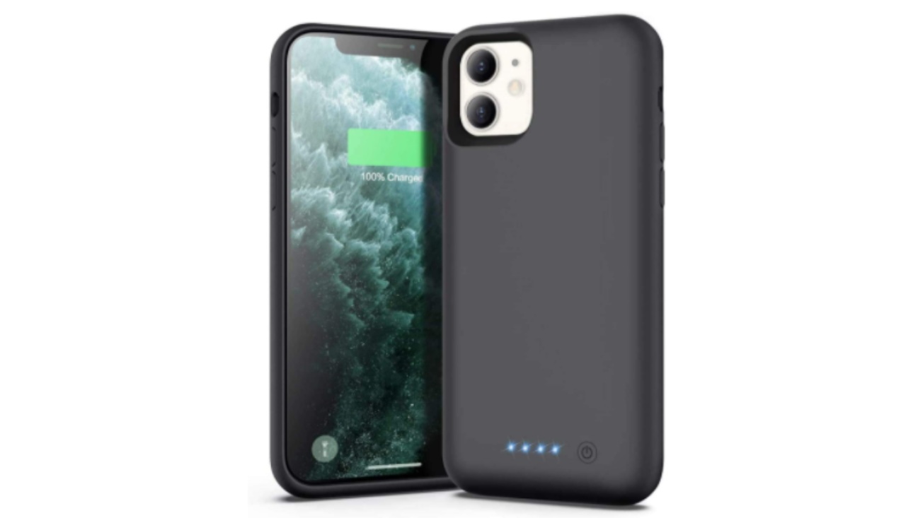 Smart Battery Case Per IPhone 11 - Power Bank Integrato 6200mAh, Design Slim E Sottile - Foto 10