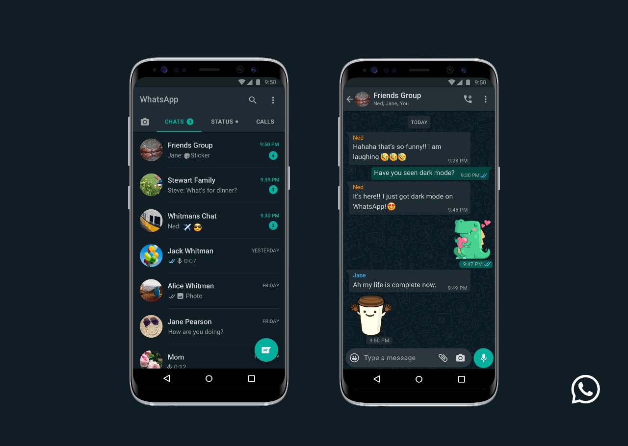 facebook dark mode per Android