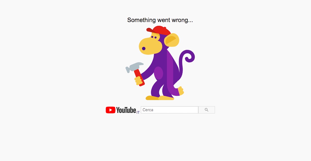 youtube down