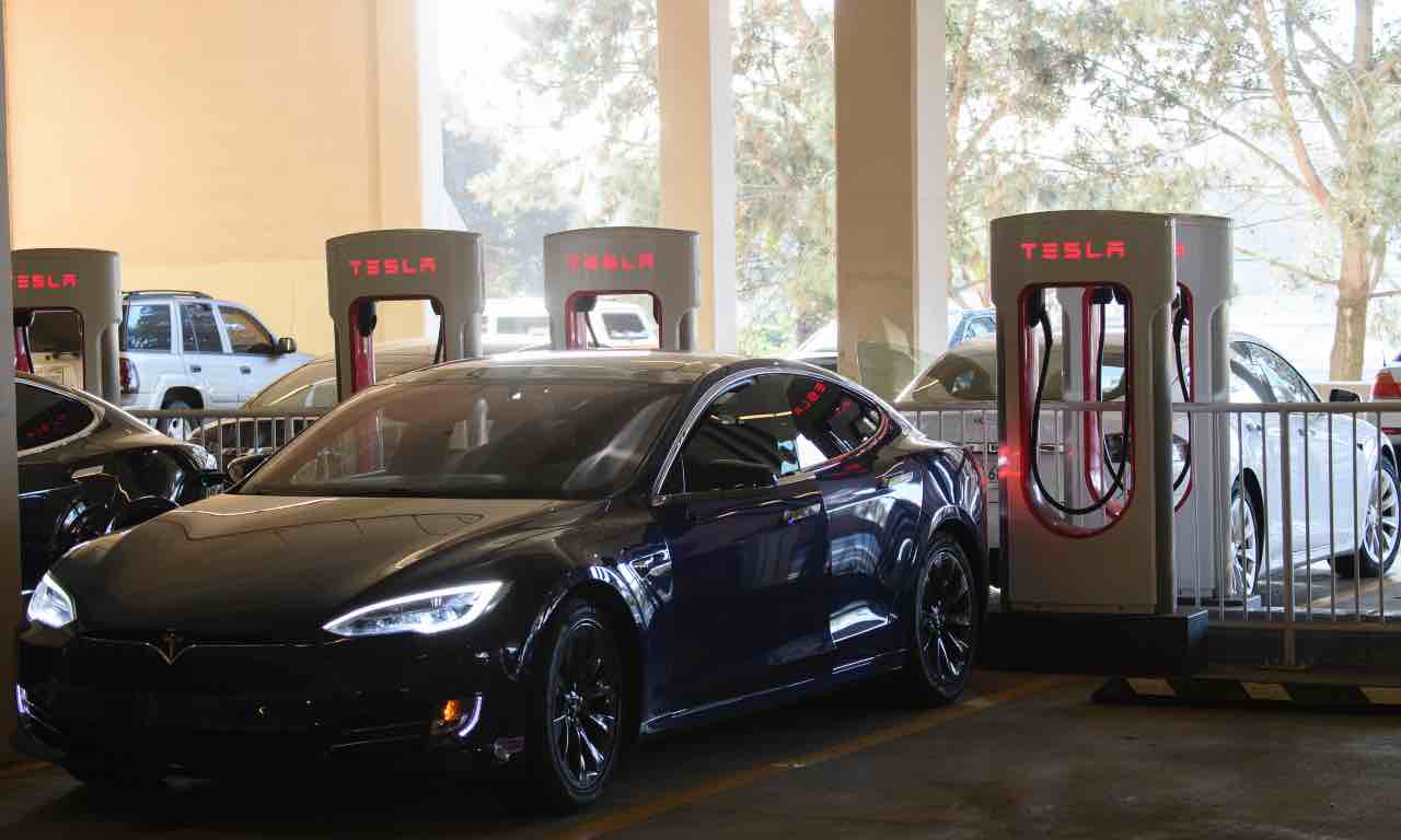 tesla supercharger