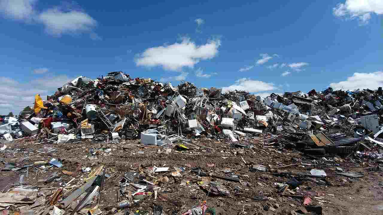 Discarica con Bitcoin