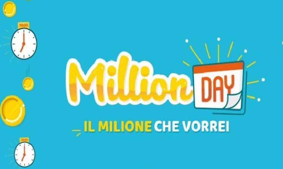 Million Day oggi 31 gennaio 2021 (Lottomatica) 