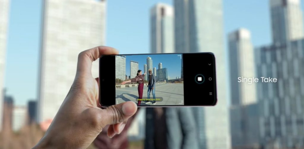 Single Take con Samsung Galaxy S21 come funziona VIDEO