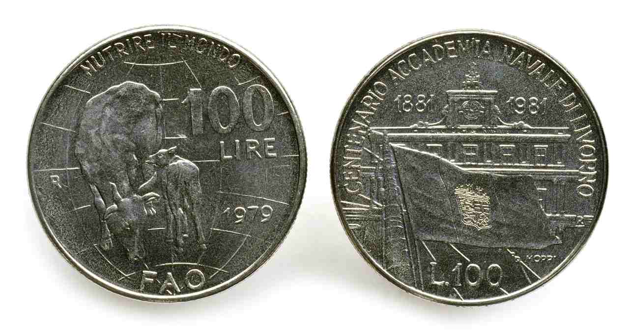 Moneta da 100 lire (Adobe Stock) (1)