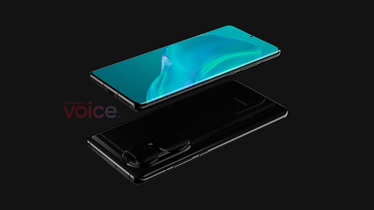 Huawei P50 Pro render