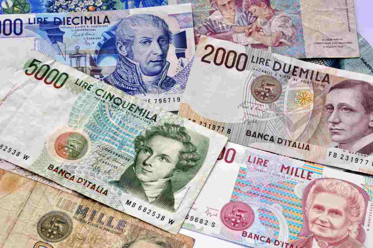 50000 lire - BANCONOTA DA 50.000 LIRE ITALIA BERNINI 1° TIPO SERIE