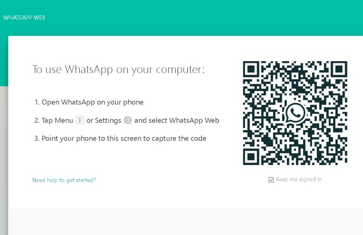 Whatsapp due smartphone WhatsApp Web