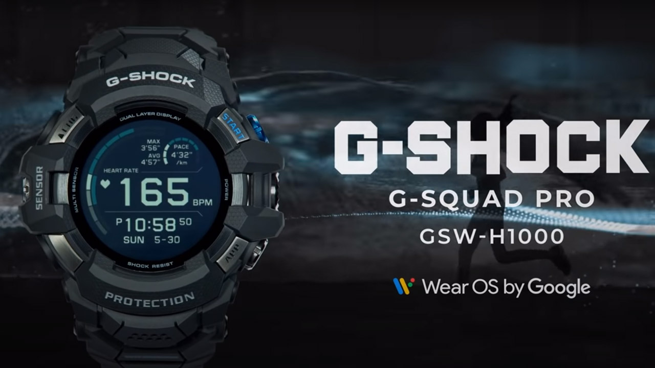 Smartwatch Wear OS Casio