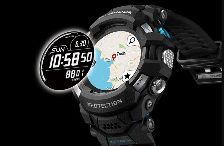 smartwatch Wear OS Casio