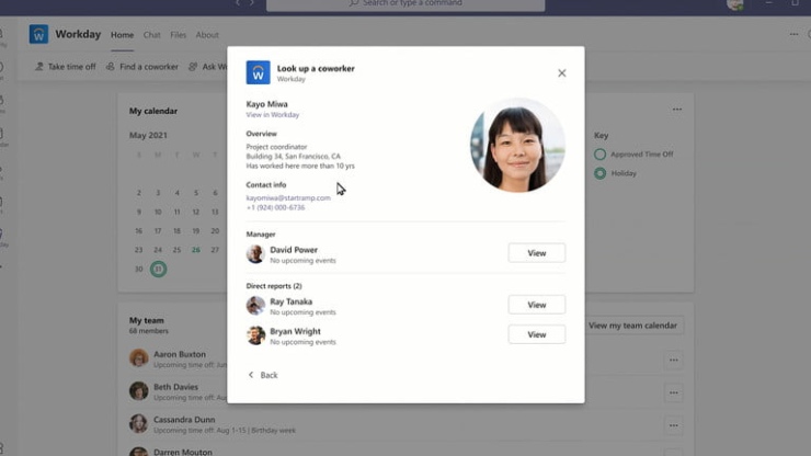 Microsoft Outlook Teams Adaptive Card