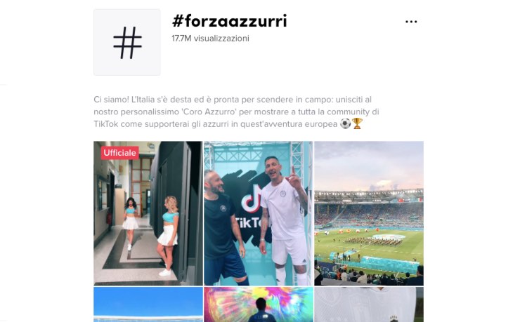 euro 2020 tiktok