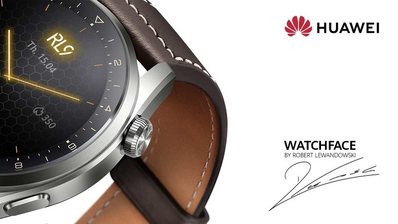 Robert Lewandowski Huawei Watch 3