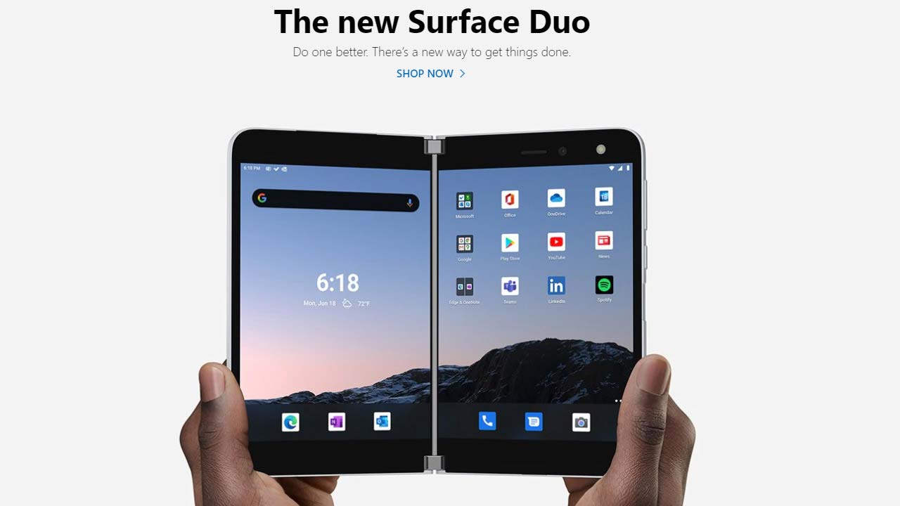 Surface Duo 2 fotocamera