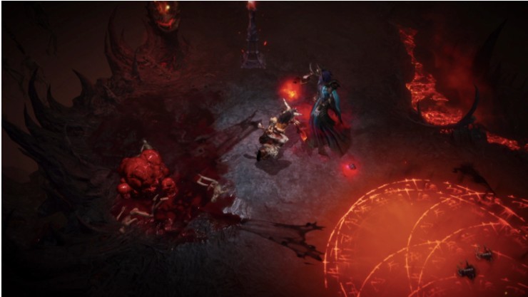 Diablo Immortal, una scena 