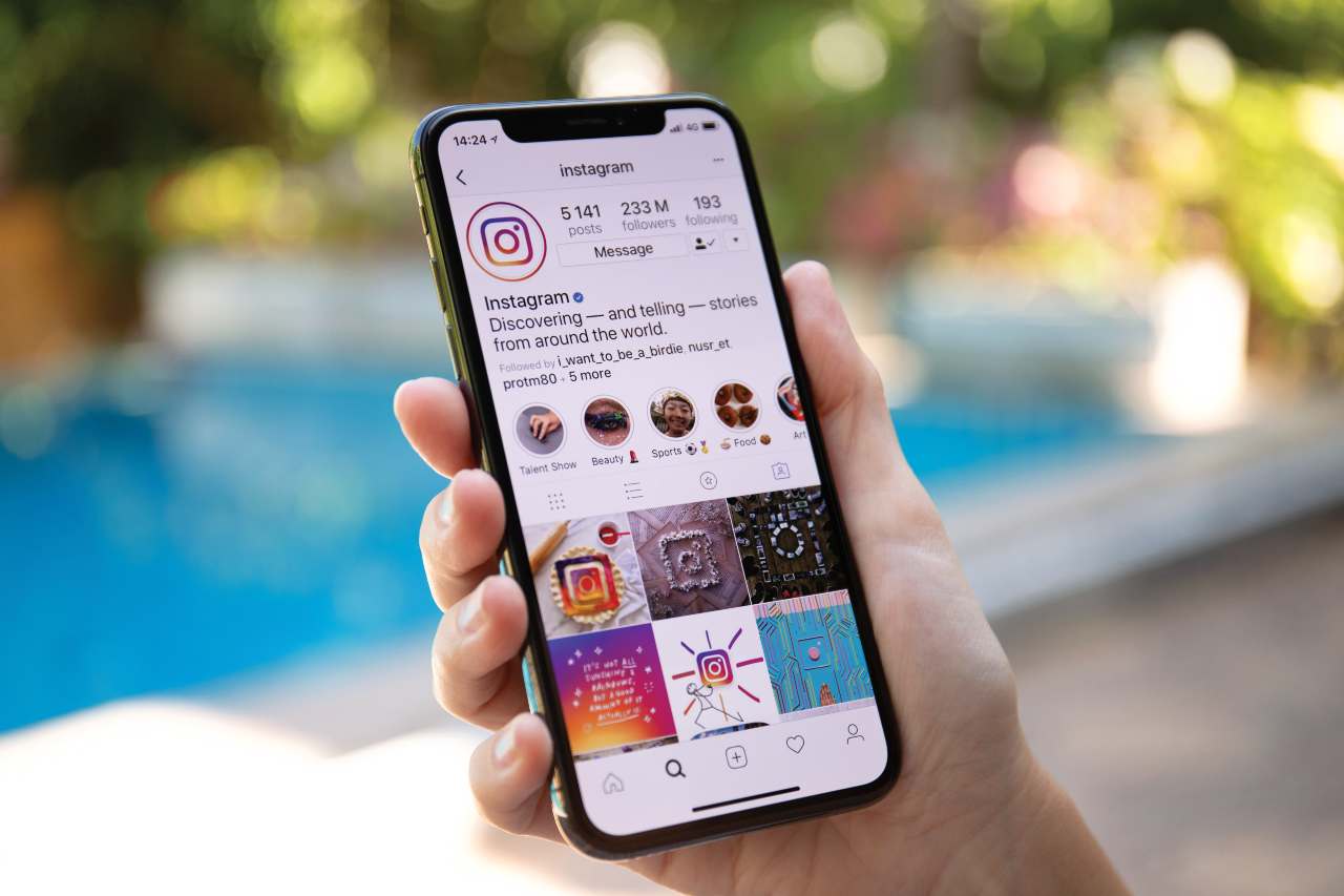 Instagram novità pannello Esplora