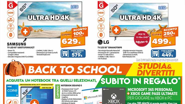 Volantino Expert offerte smart TV