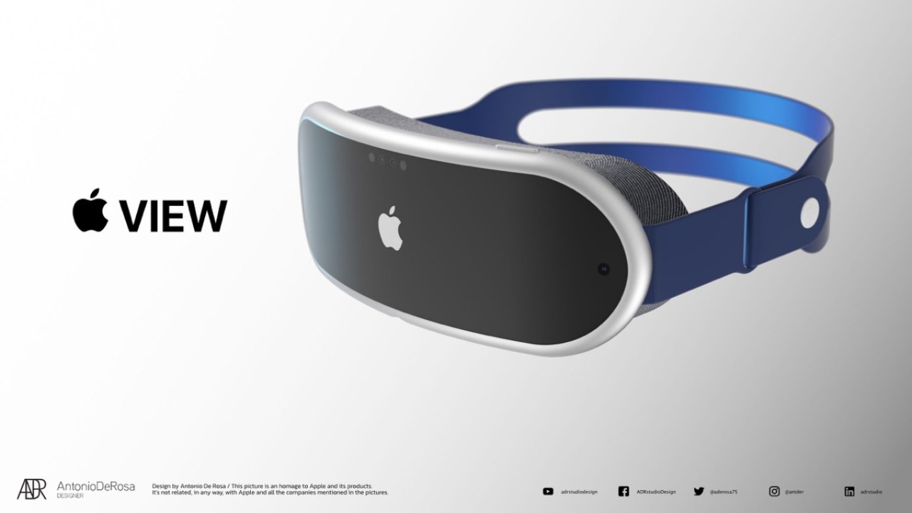 Apple View Visore AR VR