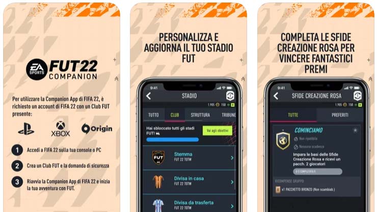 Fifa 22 companion app download