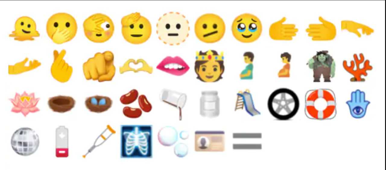 Nuove emoji Unicode 14.0