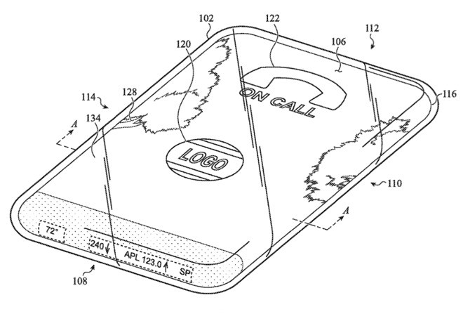 IPhone del futuro vetro brevetto