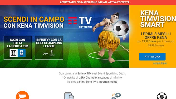 Kena promozione calcio