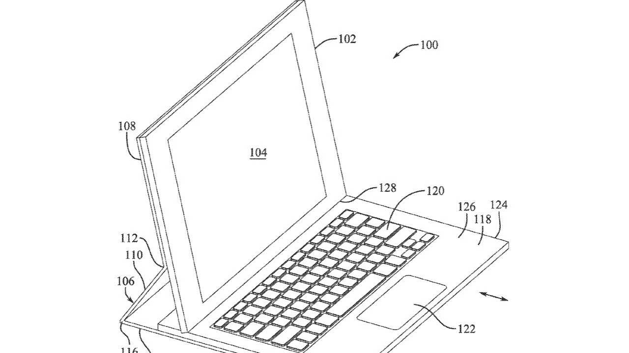 Magic Keyboard per iPad Pro brevetto