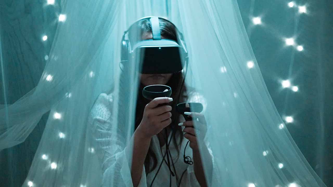 Realtà virtuale progetto dispositivo sensazioni
