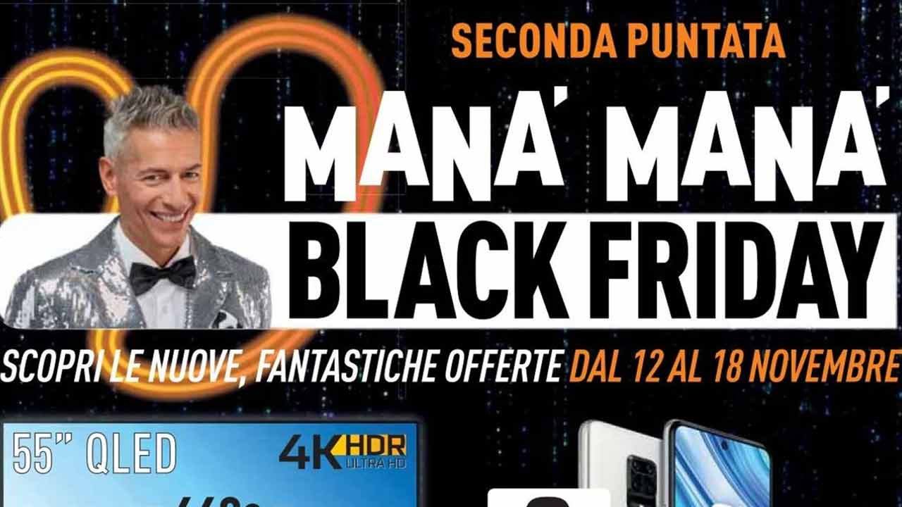 volantino Unieuro offerte Black Friday