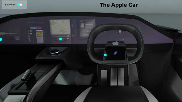Apple Car immagini foto