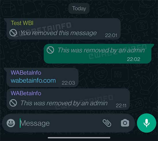 WhatsApp novità aggiornamenti amministratori di gruppo