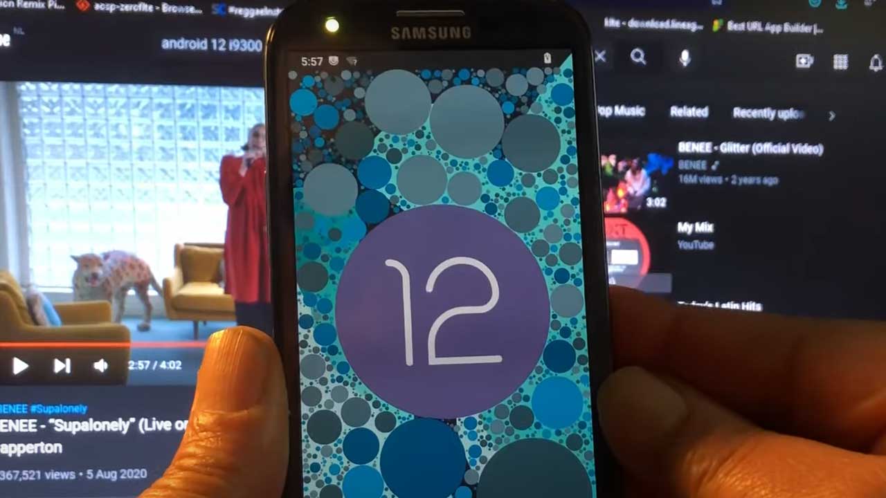 Galaxy S3 Android 12 LineageOS